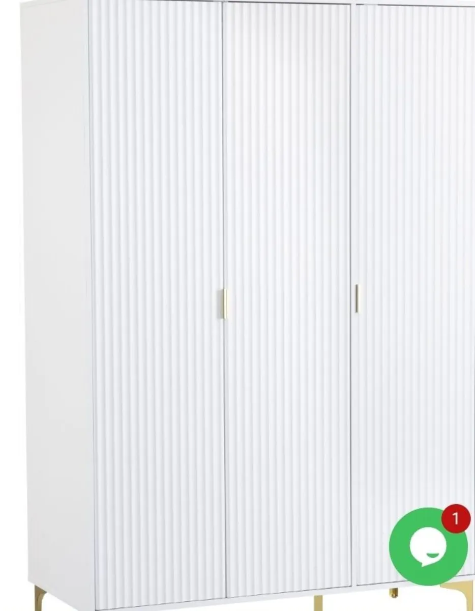 Miami 3 Door Wardrobe - Image 1