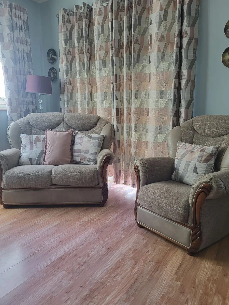 Couch and armchair - Image 1