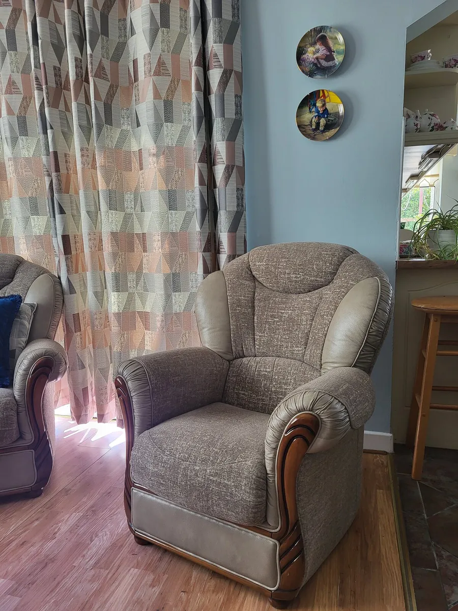 Couch and armchair - Image 2