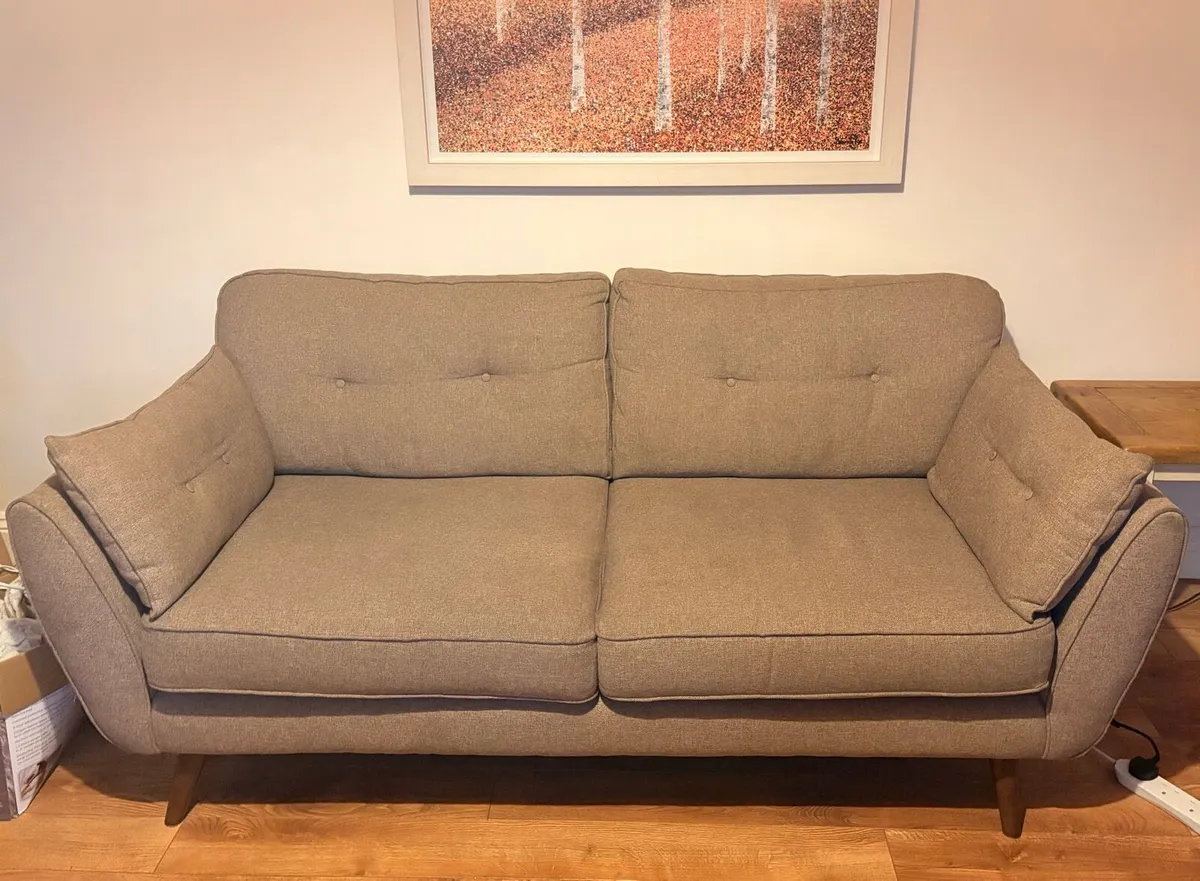 Sofa French connection zinc beige - Image 1