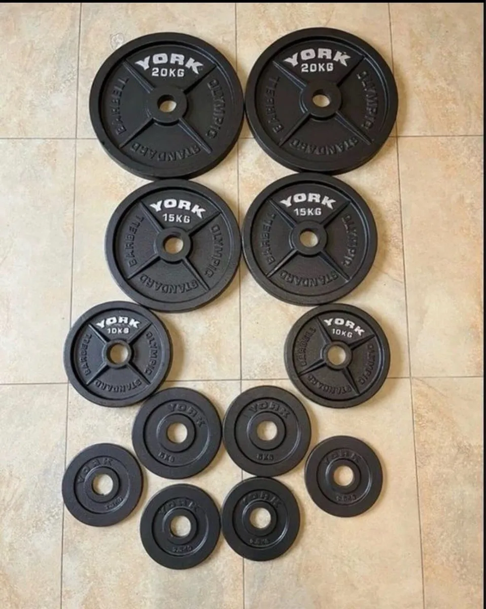 York cast iron Olympic Plates