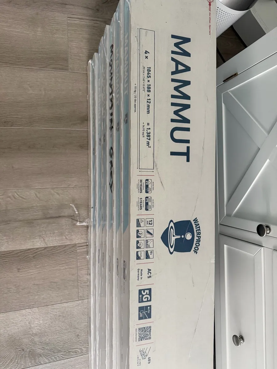 12MM MAMMUT 4V Mountain Oak Grey Flooring for Sale - Image 2
