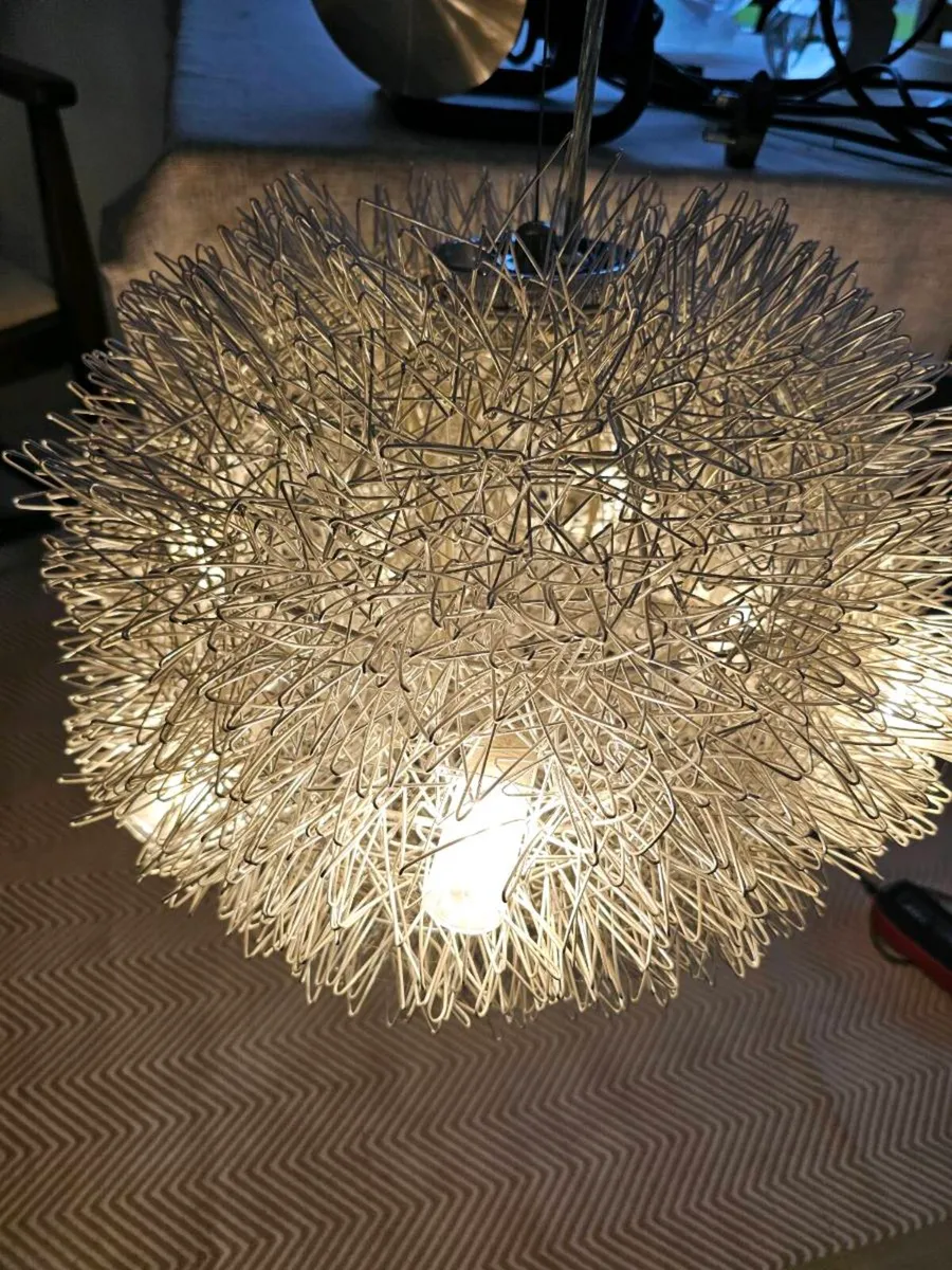 Beautiful Contemporary centre light fitting & side - Image 4