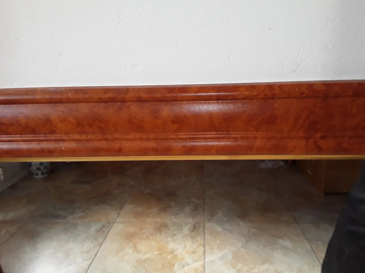 Lovely large mirror new Leather frame - Image 2