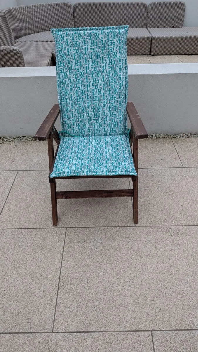 6 x IKEA Äpplarö Reclining Garden Chairs+Cushions - Image 2