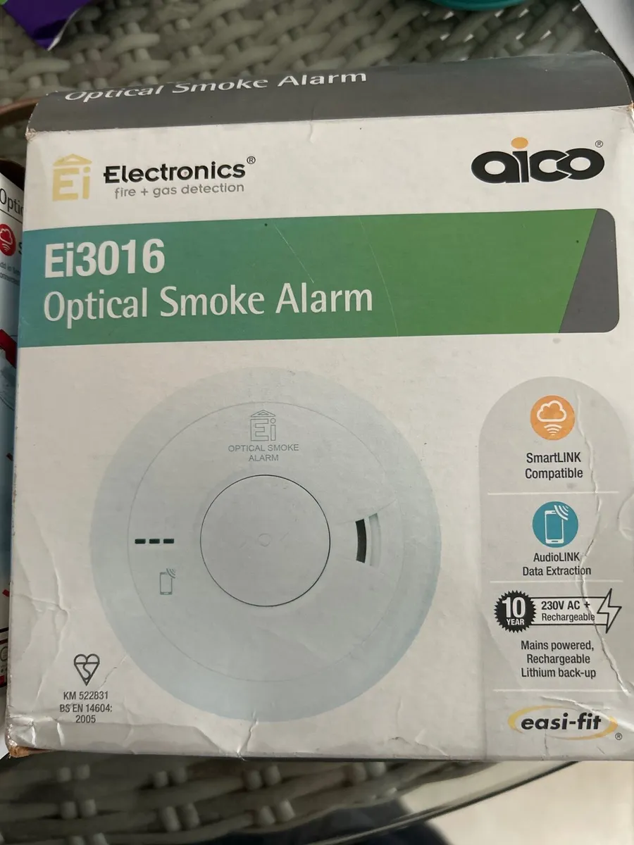 Optical smoke alarm & carbon monoxide alarm - Image 1