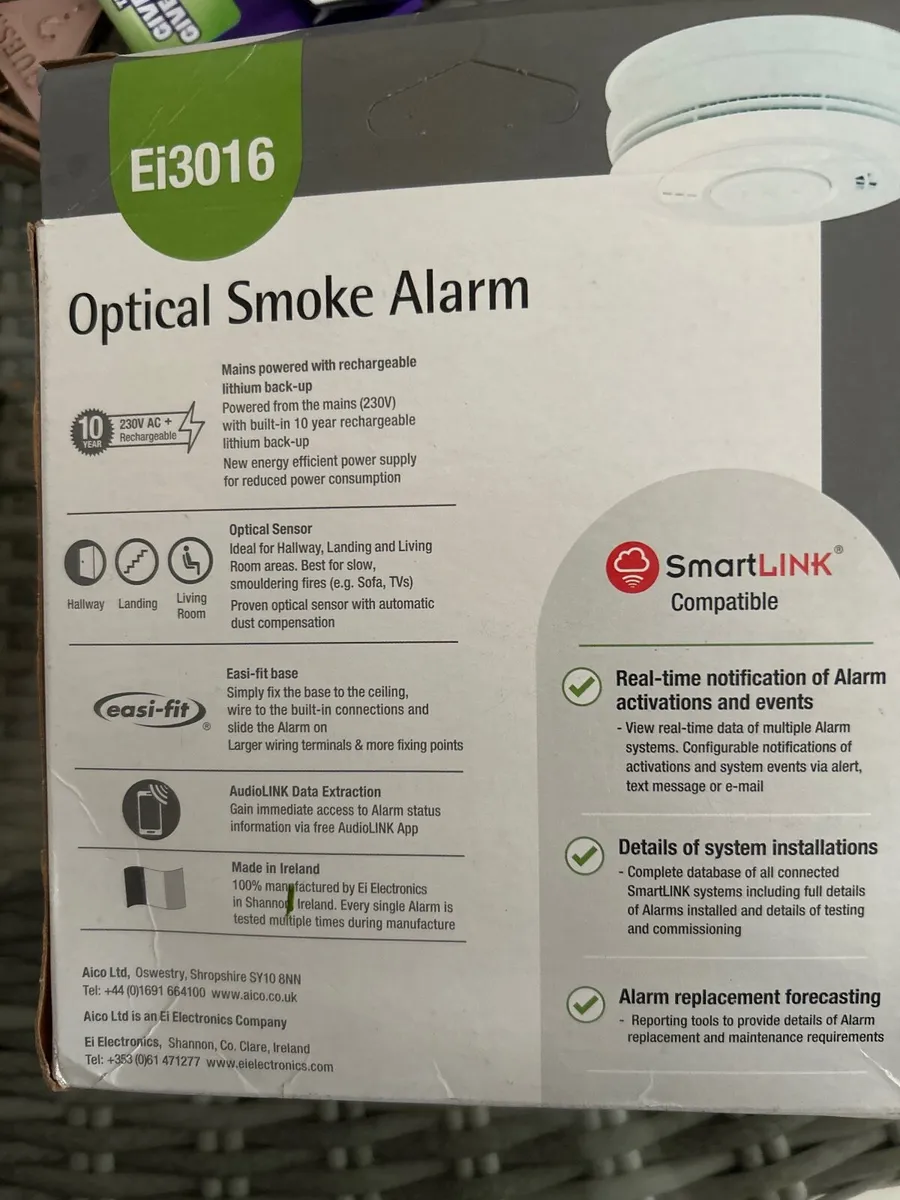 Optical smoke alarm & carbon monoxide alarm - Image 2
