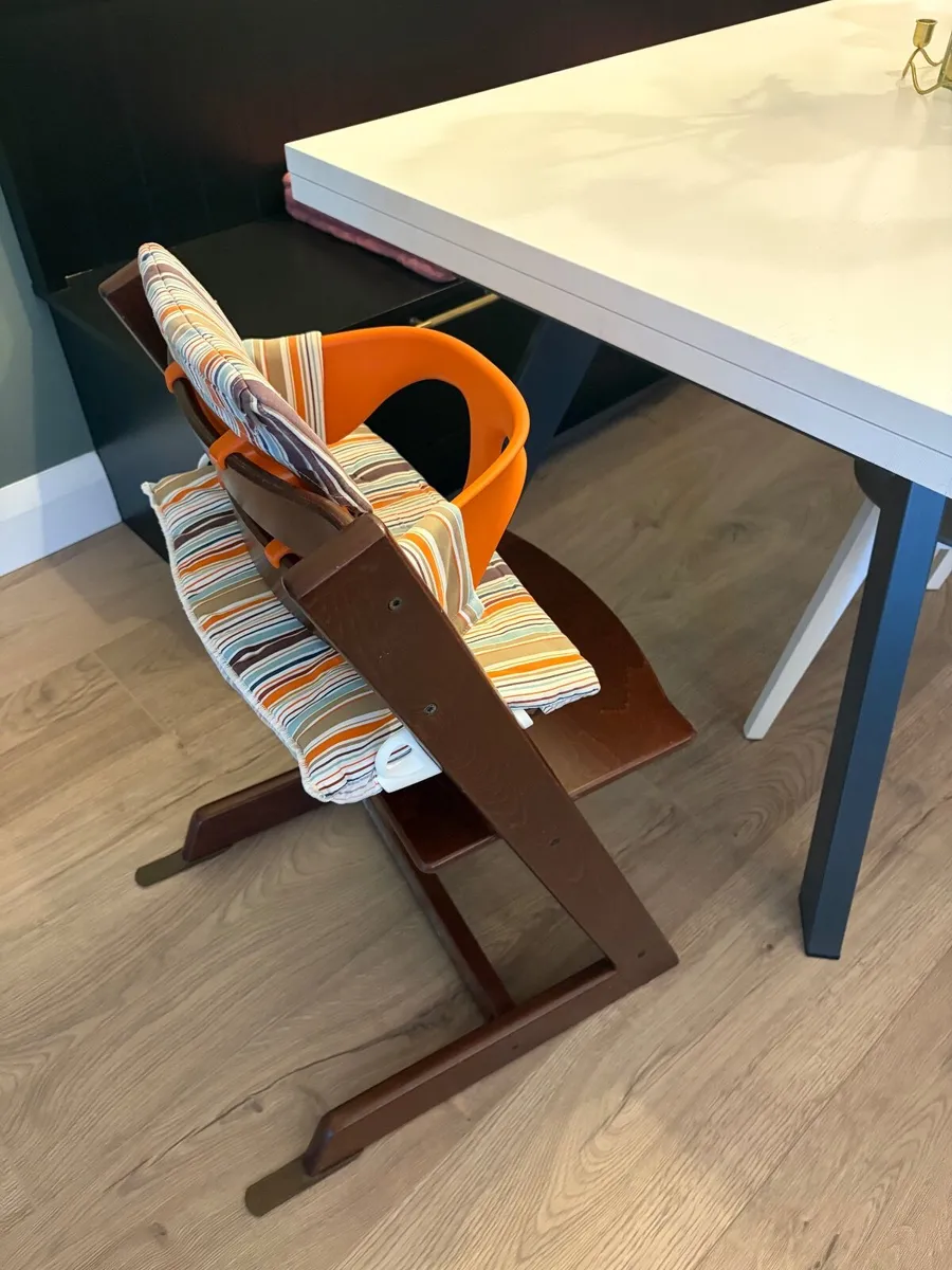 Stokke Tripp Trapp High Chair + Baby Set & Cushion - Image 2