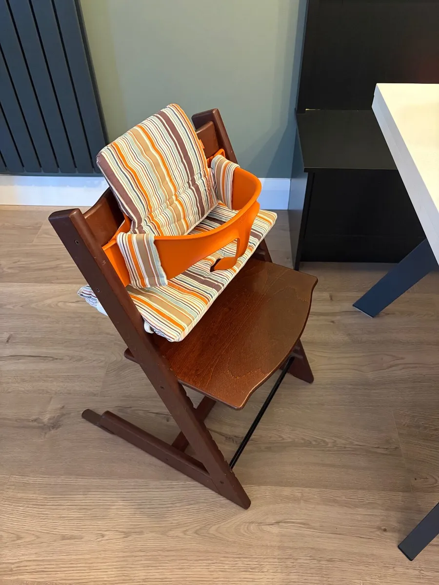 Stokke Tripp Trapp High Chair + Baby Set & Cushion - Image 3