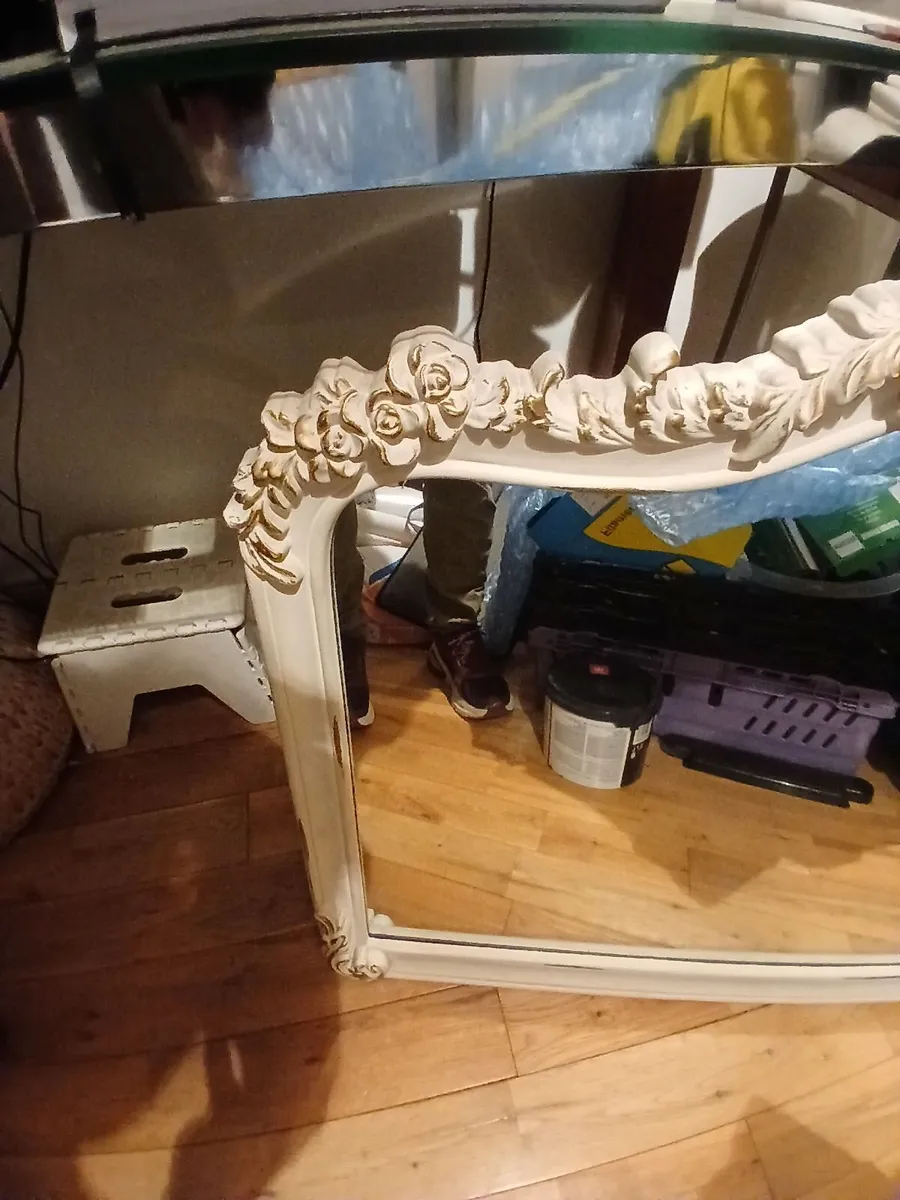 French antique  style mirror - Image 1