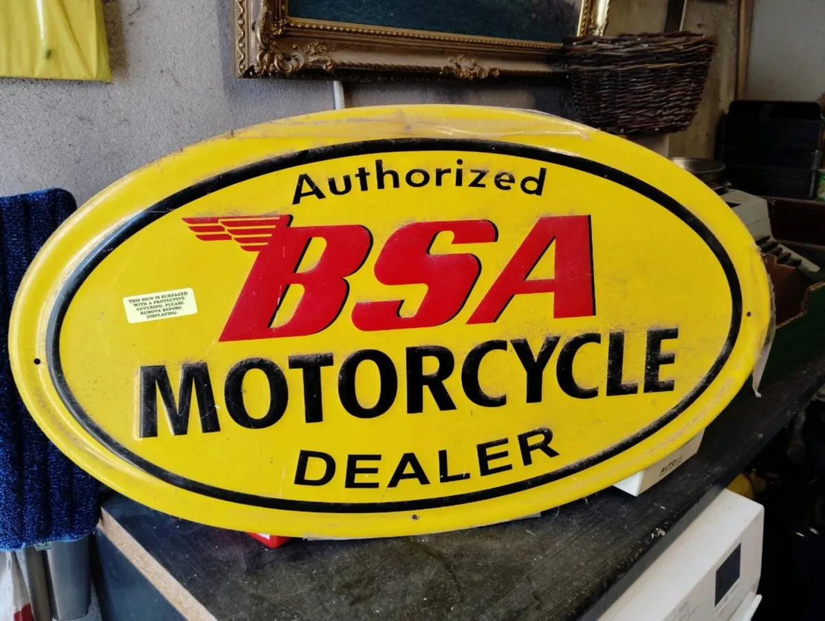 Vintage garage signs - Image 4