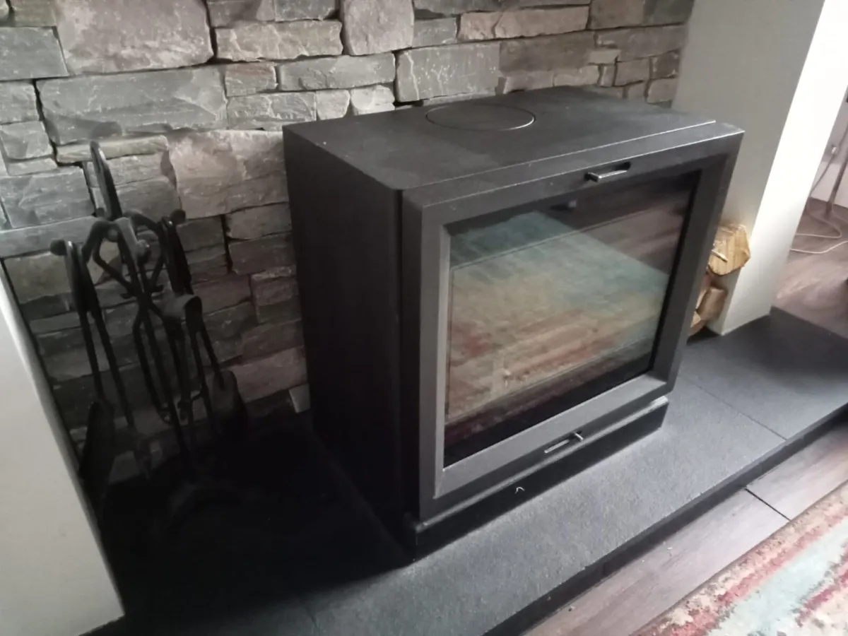 A modern free-standing Stovax Boiler Stove - Image 1