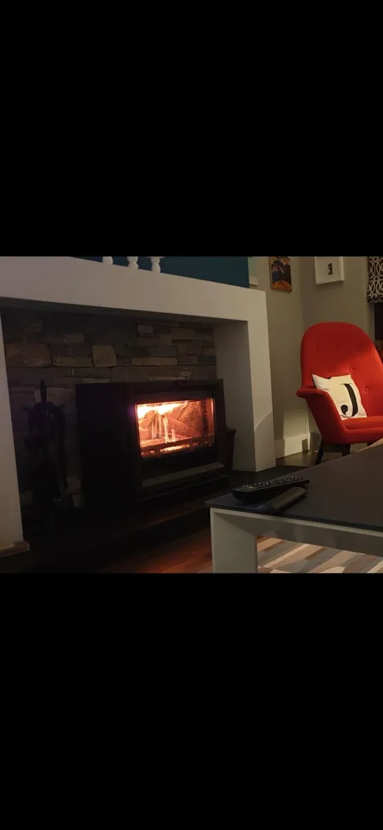 A modern free-standing Stovax Boiler Stove - Image 3