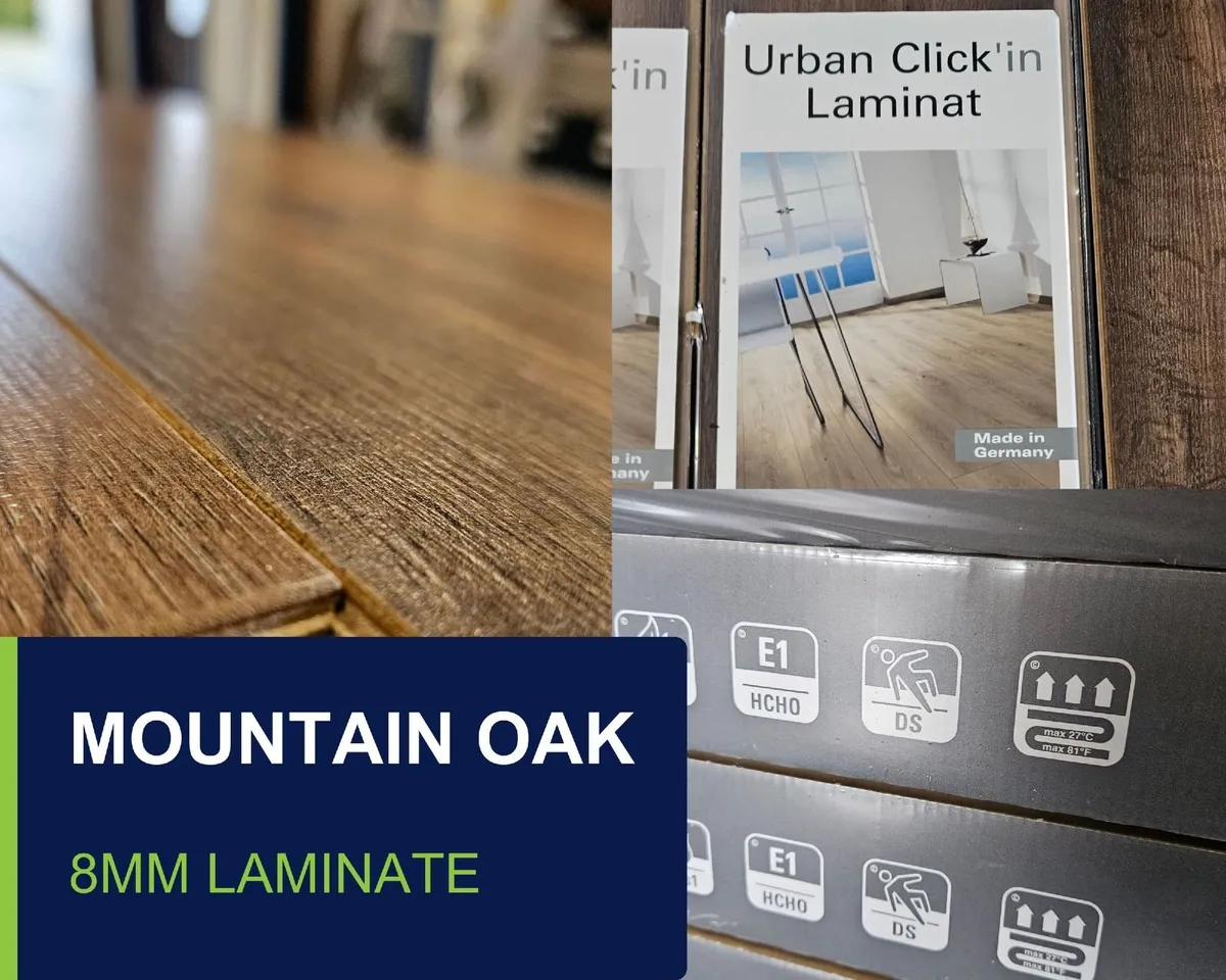 Mountain Oak 8mm German Laminate - Image 1