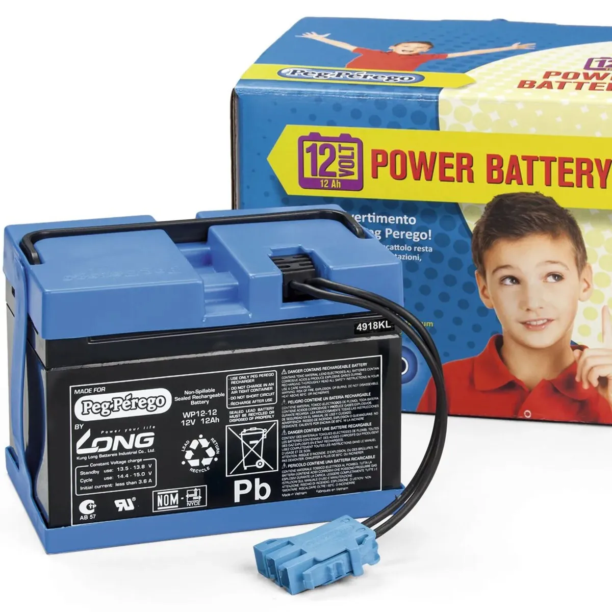 Peg Perego 12V 12AH Battery