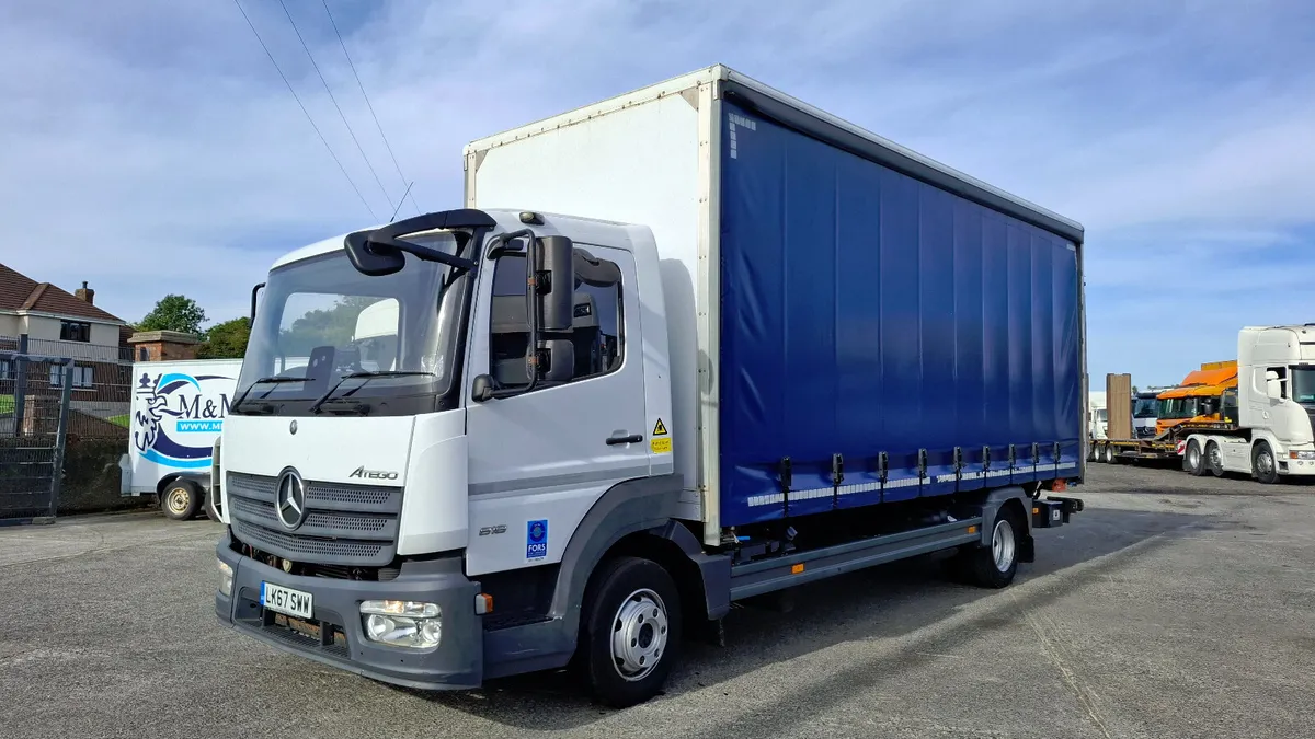 2018 Mercedes Atego 818 , Curtain Side , 7.5 ton - Image 4