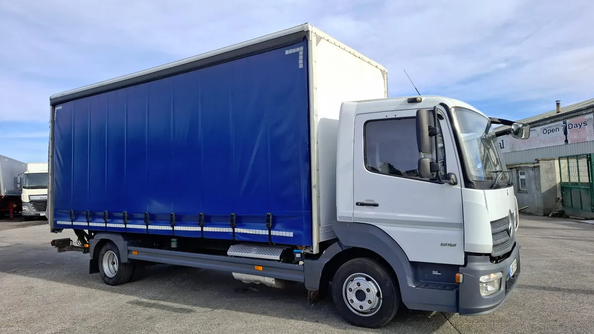 2018 Mercedes Atego 818 , Curtain Side , 7.5 ton - Image 2