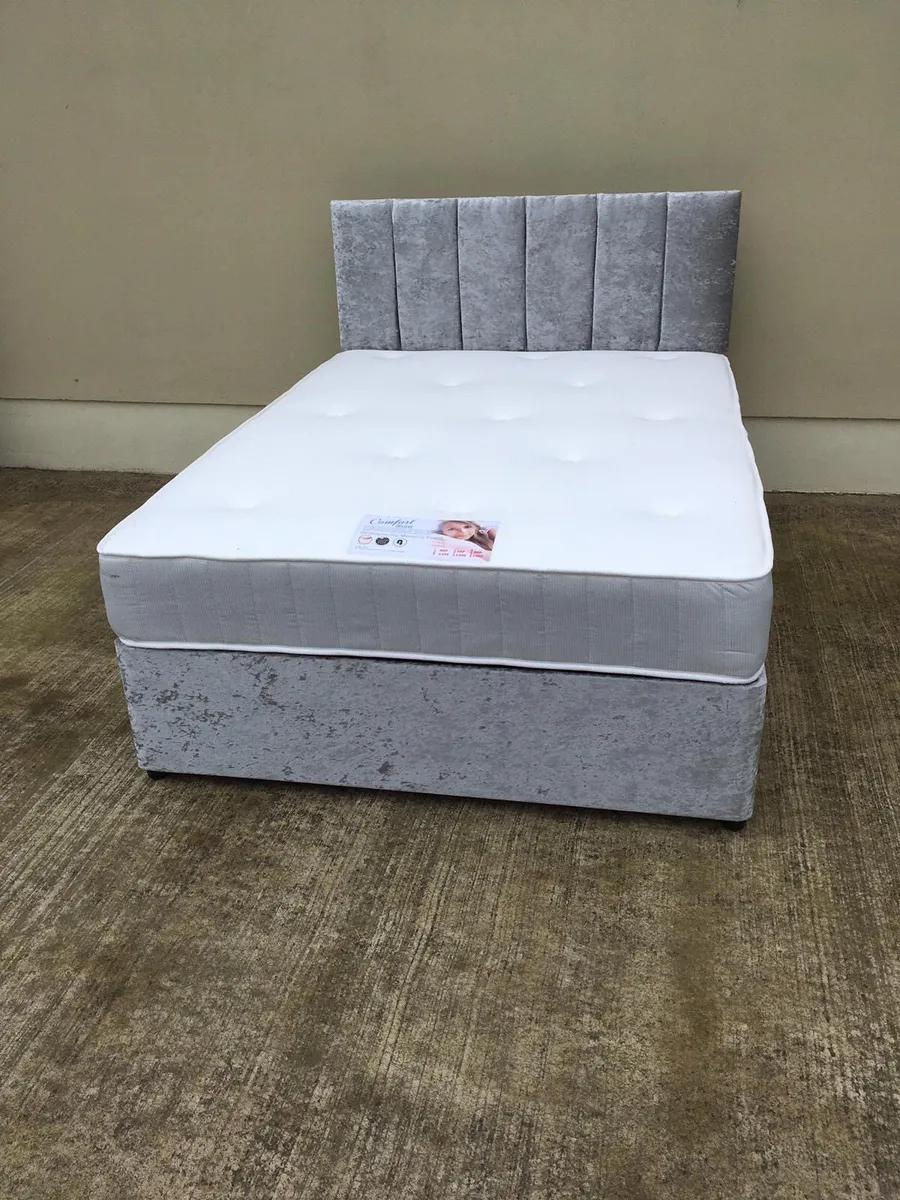Divan beds and mattress - Image 2