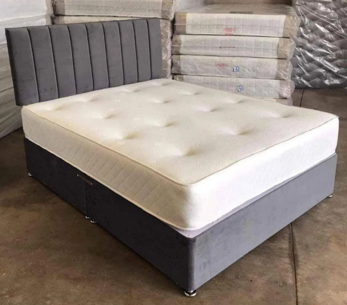 Divan beds and mattress - Image 4
