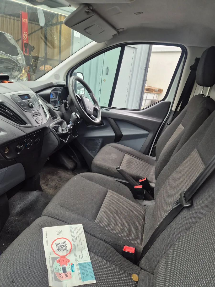 Ford Transit Custom 2016 twin sliding doors new cv - Image 3