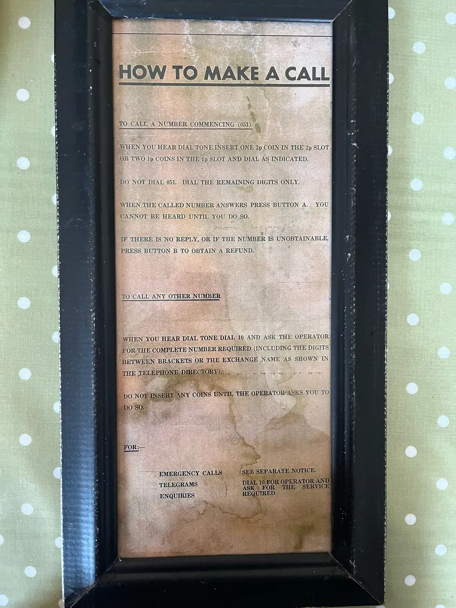 2  AB  Payphone notices - Image 2