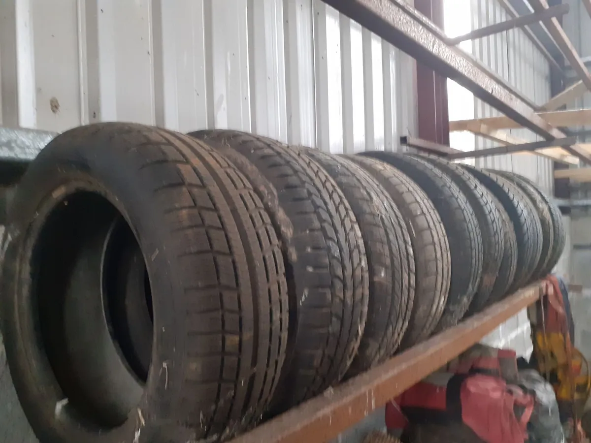 TYRES PART WORN  X  12 - Image 2
