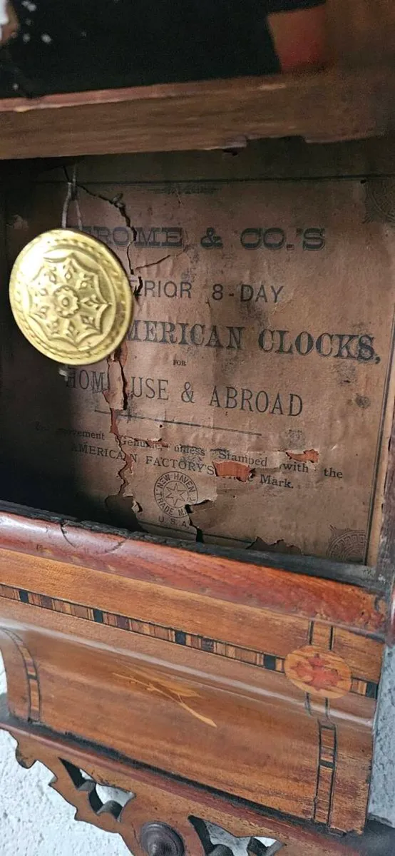 ANTIQUE CLOCK - Image 3