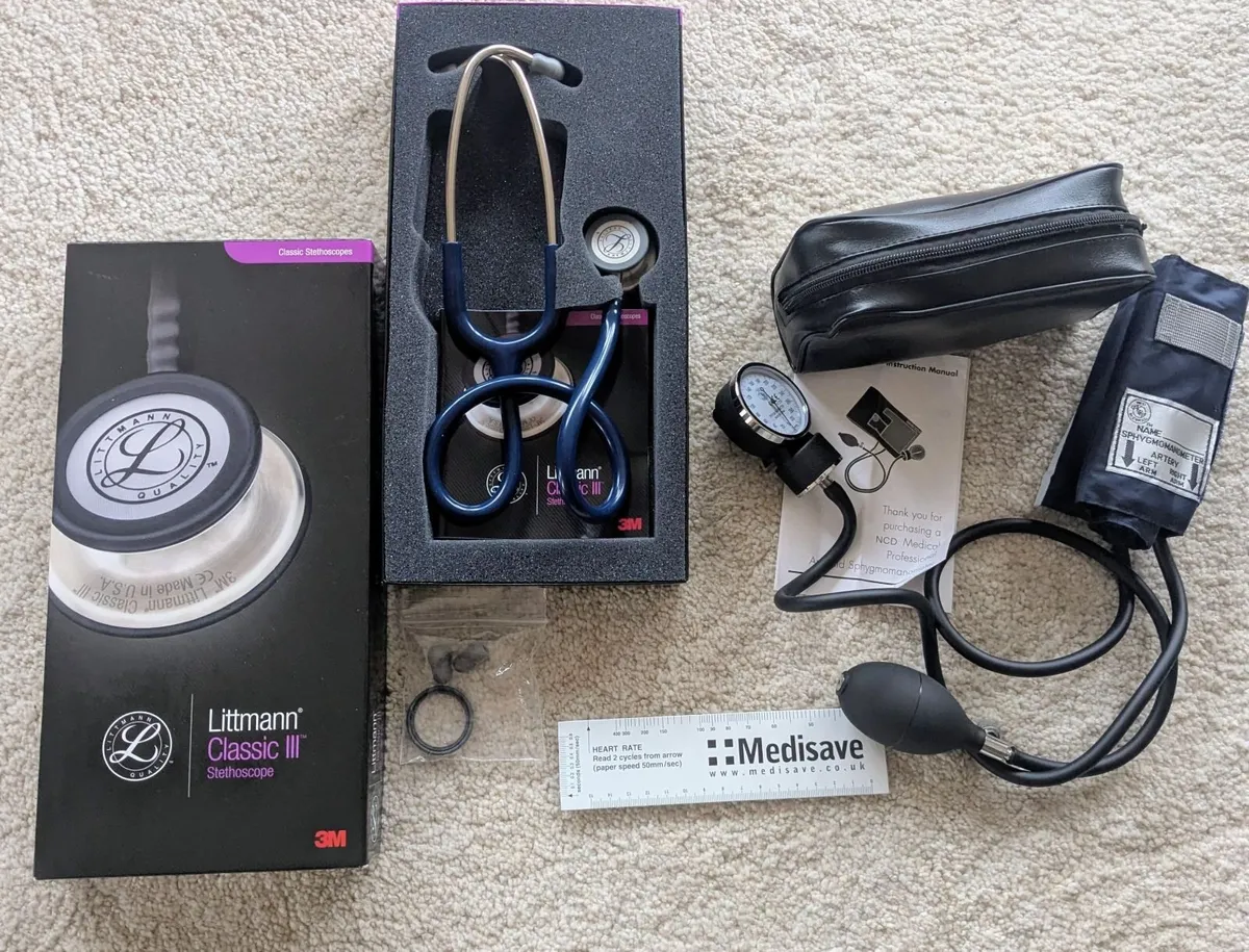 LITTMANN STETHOSCOPE & PROFESSIONAL BP MONITOR - Image 1
