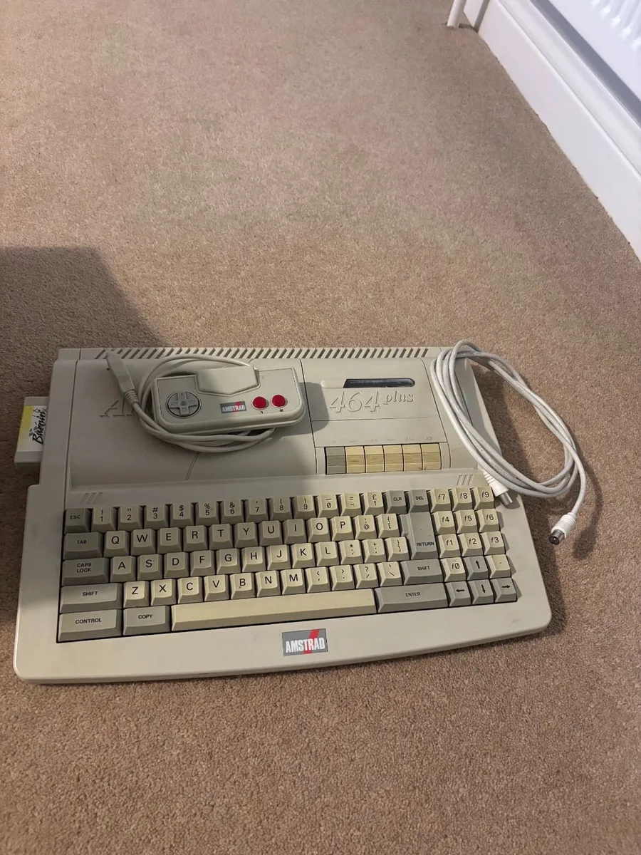 Amstrad 464 Plus and Games - Image 1