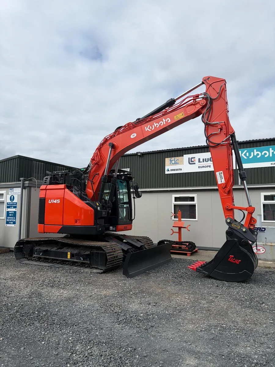 Kubota U145 Excavator - Image 1