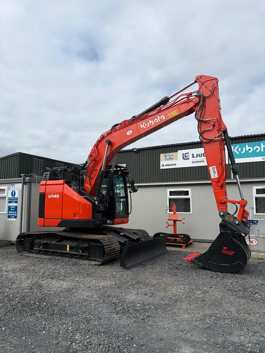 Kubota U145 Excavator - Image 3