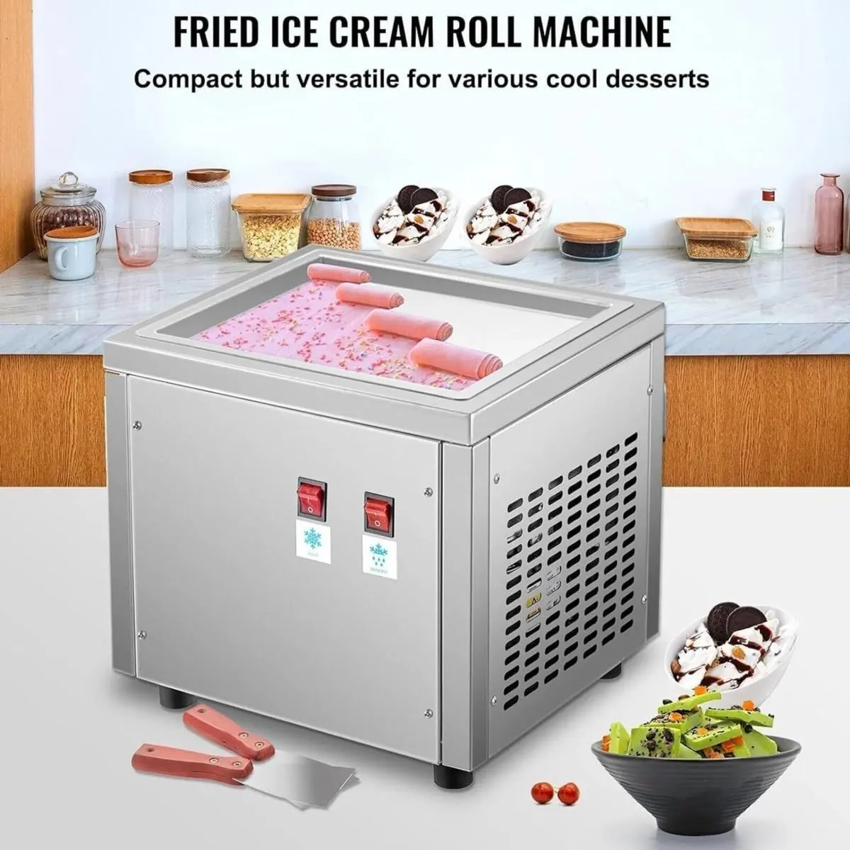 Fried Ice Cream & Frozen Yogurt Making Machine - Image 2