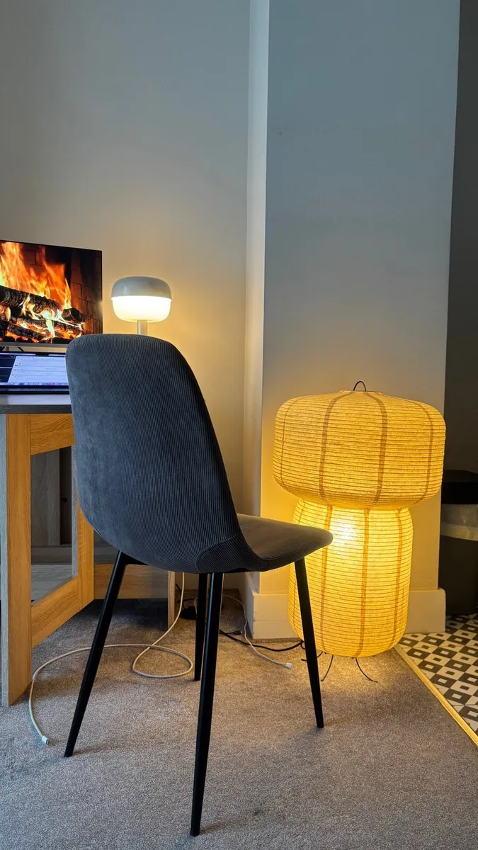 H&M Home Rice Paper Floor Lamp - Image 2