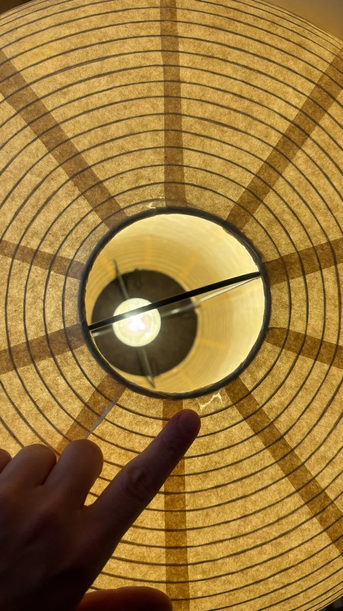 H&M Home Rice Paper Floor Lamp - Image 3