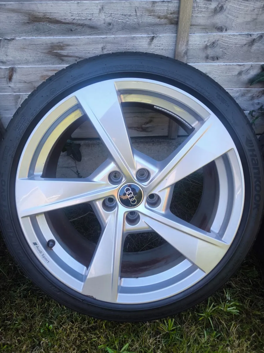 AUDI SPORT WHEELS  A3 A4 A5 ALLOYS 245/35/19 - Image 2