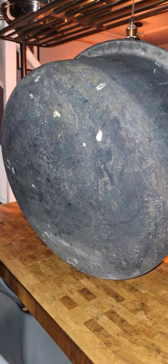 Antique Large Copper Vat - Image 4