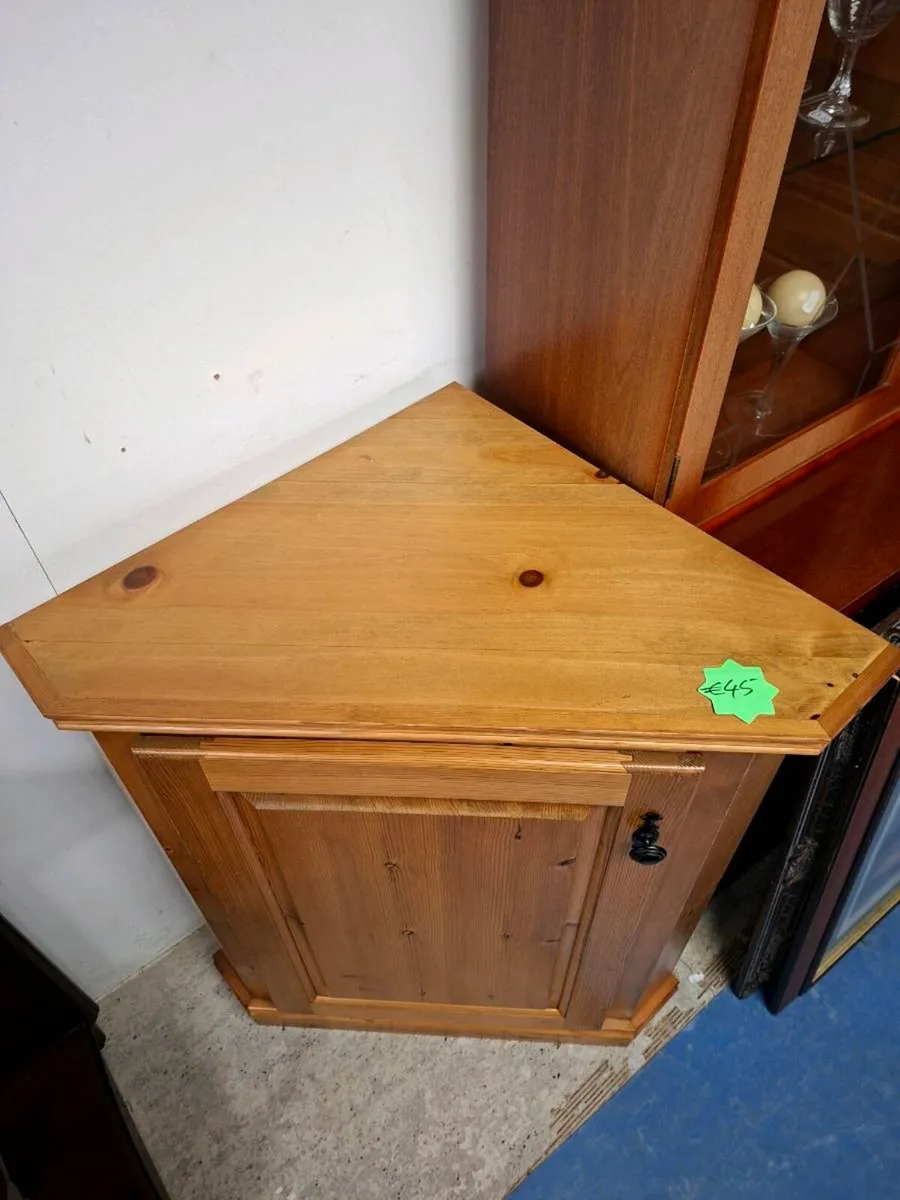 PINE CORNER CABINET/STORAGE - Image 2