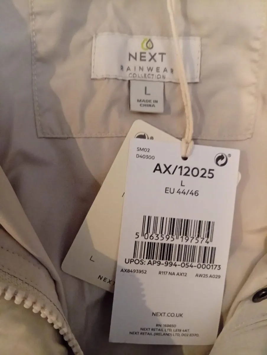 Next Rain Jacket- new - Image 2