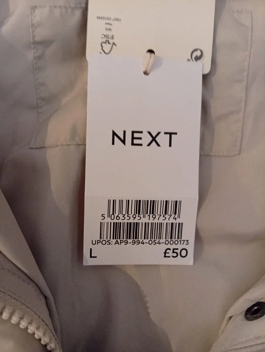 Next Rain Jacket- new - Image 3
