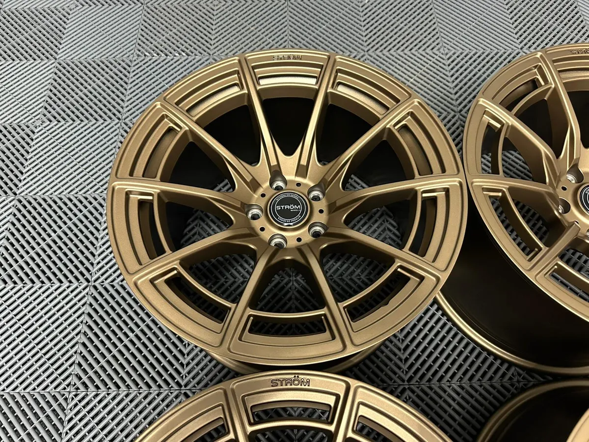 18" Inch Strom 55 Alloys 5x114.3  S14 S15 RX7 R32 - Image 2