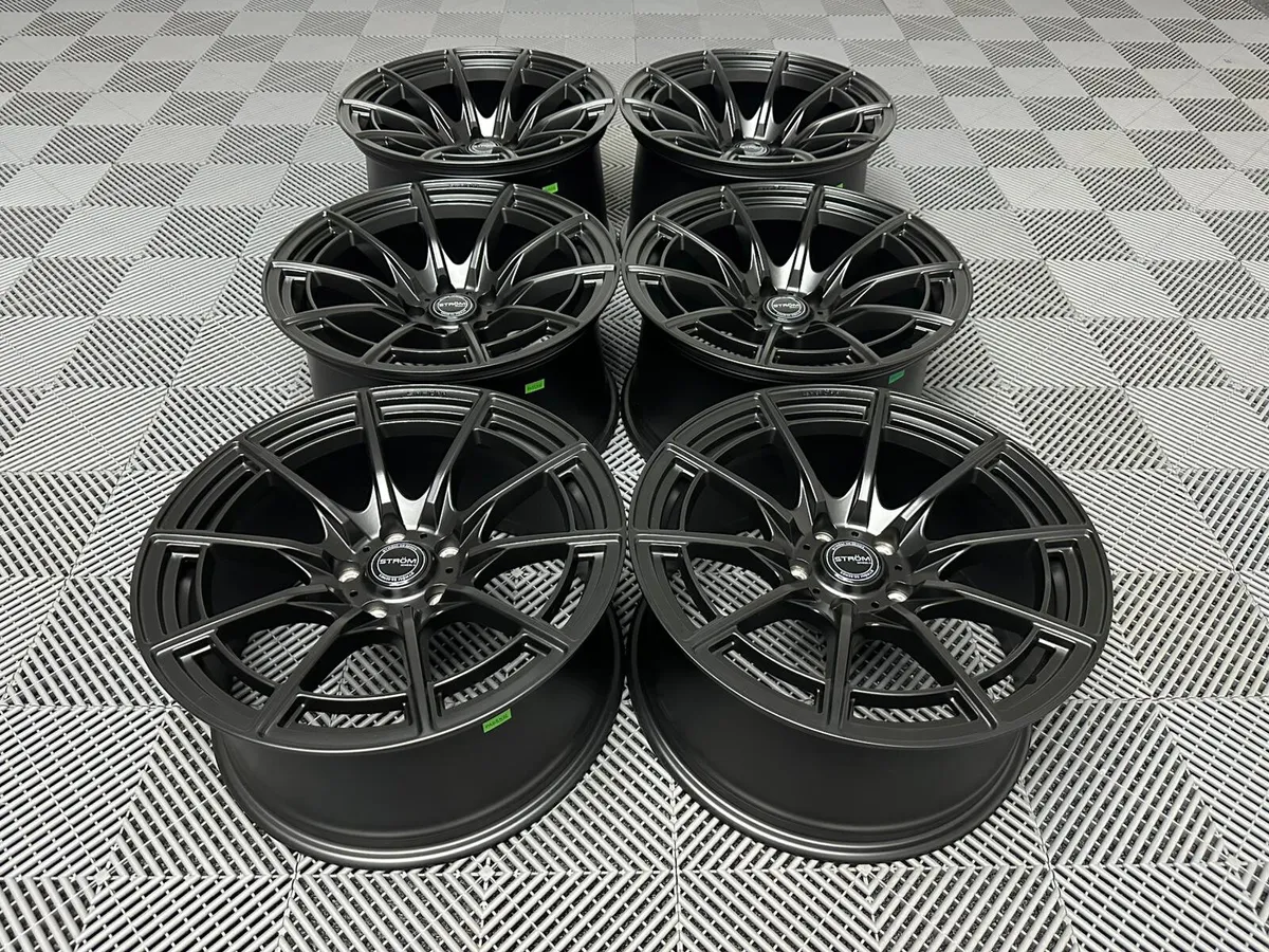 18" Inch Strom 55 Alloys 5x114.3  S14 S15 RX7 R32 - Image 4