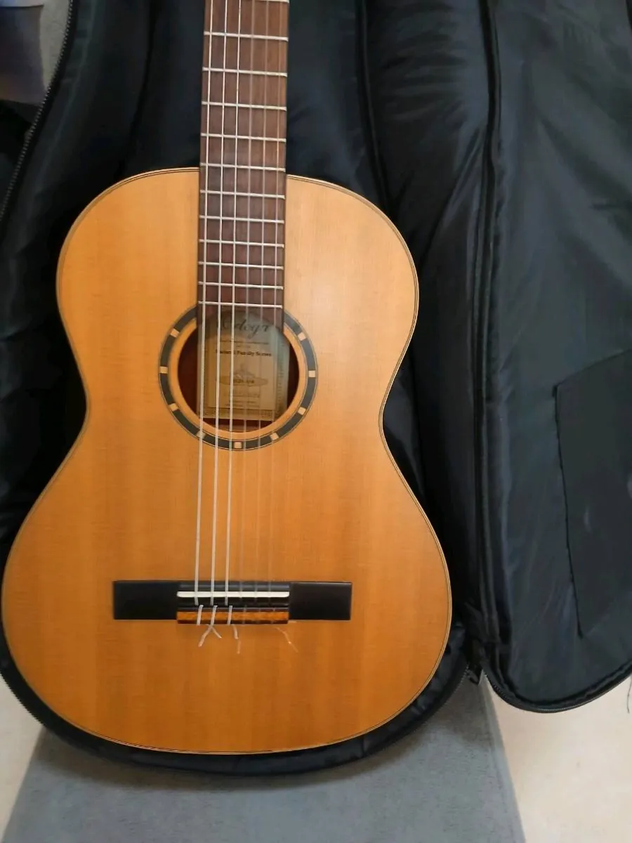 ORTEGA GUITAR NEW WITH CASE - Image 3