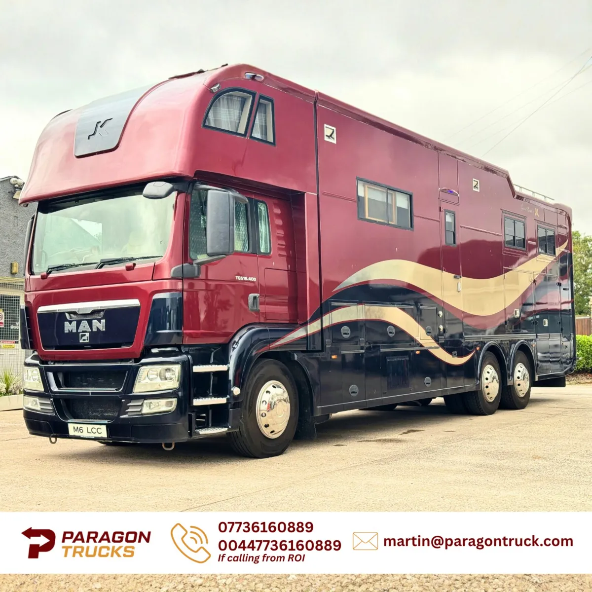 2011 MAN TGS 18 400  Horsebox - Image 1
