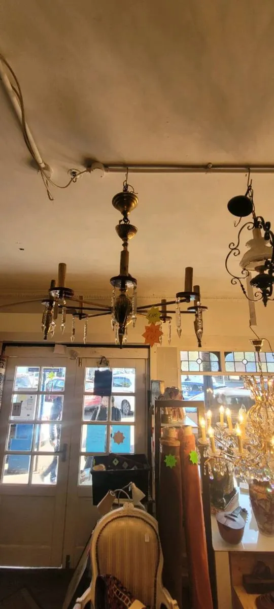 Art deco ceiling light