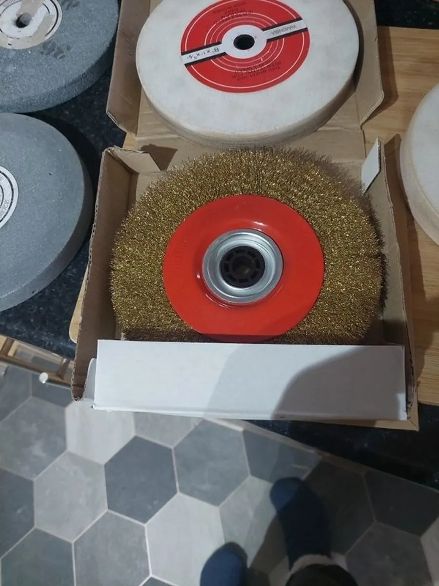 ston and aluminium oxide 8 inch wheels plus new wire wheek - Image 4