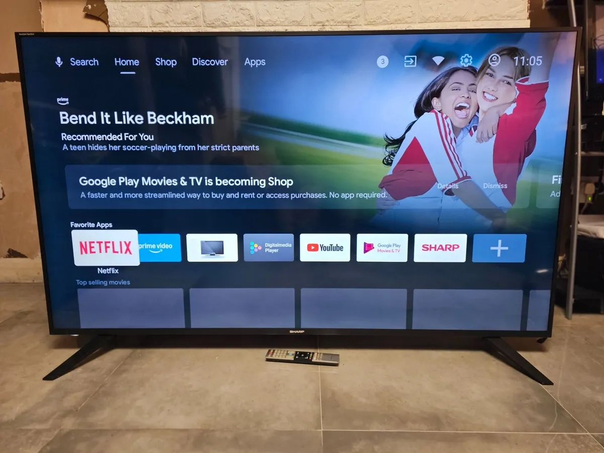 55" JVC 4K Ultra HD HDR Smart LED Fire TV Edition - Image 1