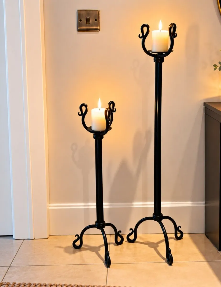 floor candle holders - Image 1