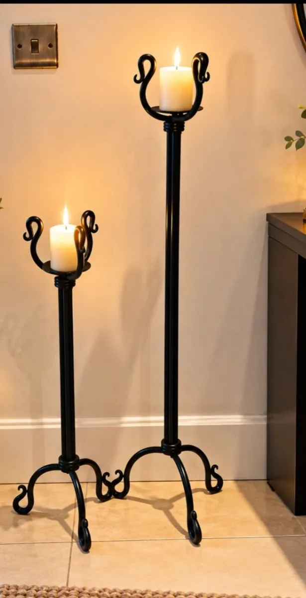 floor candle holders - Image 2