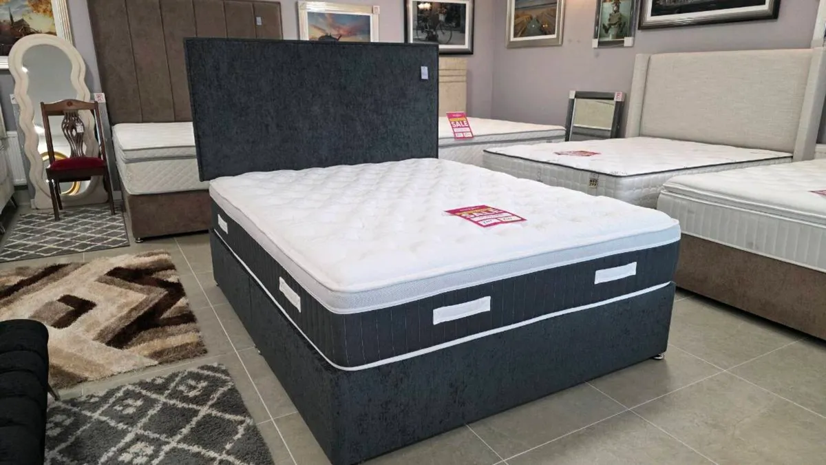 5ft Custom made bed 💕 Irish made ☘️ - Image 1