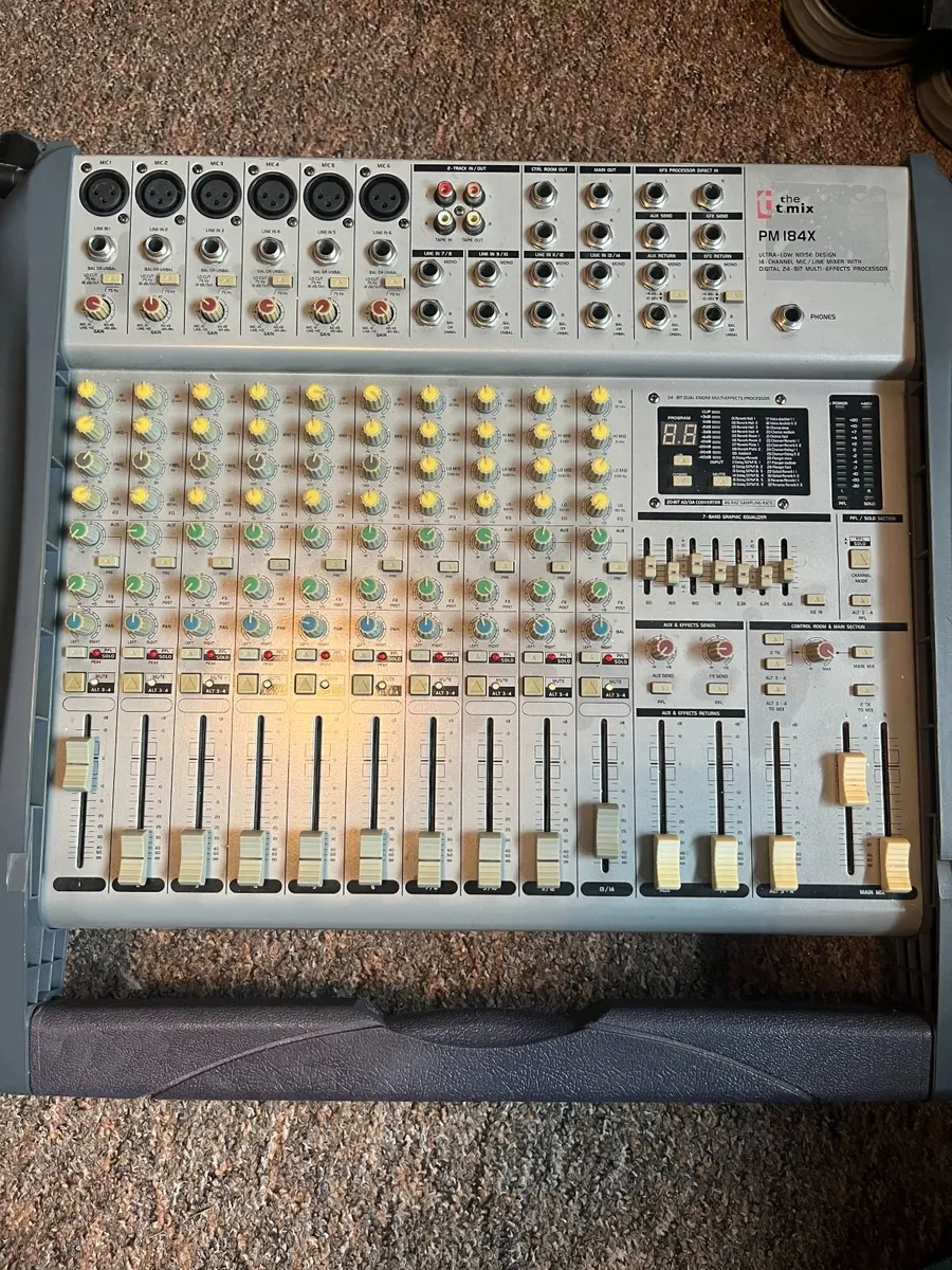 The Box PA502P Speakers (x2) with Stands + t.mix P - Image 3